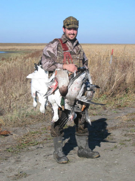 Tony Anderson with the Big Haul.