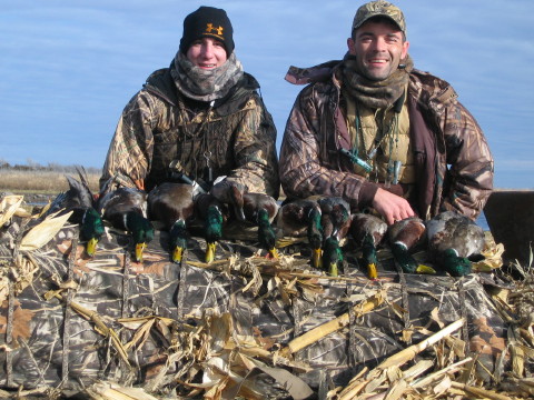 Callin machine Kyle Dringman and I on the last day 2004.