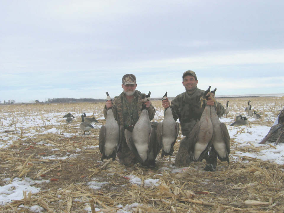 My buddy Dave Carlson, we just call him Carly, on a hunt that was over much too quickly.