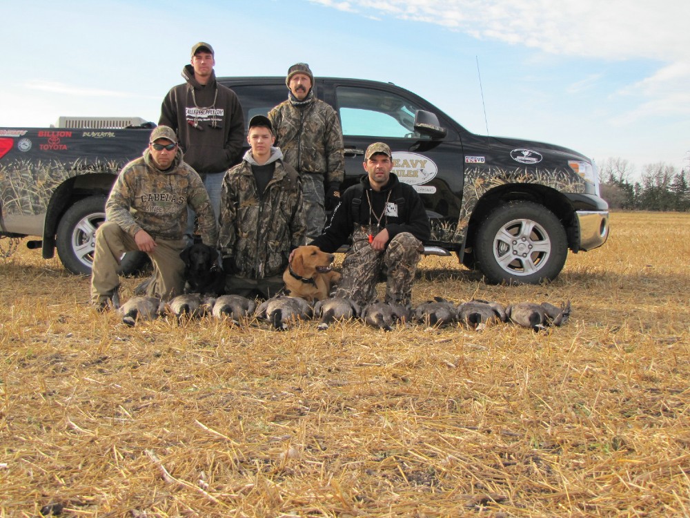 Hunting with some fine Northern folks.