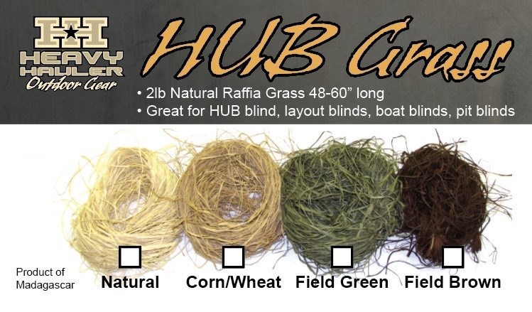 HUB grass (Helping U Blend)--100% raffia grass