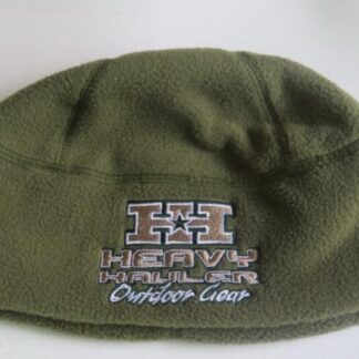 Heavy Hauler HH logo fleece beanie