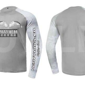 Mayhem Decoy/Heavy Hauler Outdoor Gear logo performance LS shirt with UPF 50+