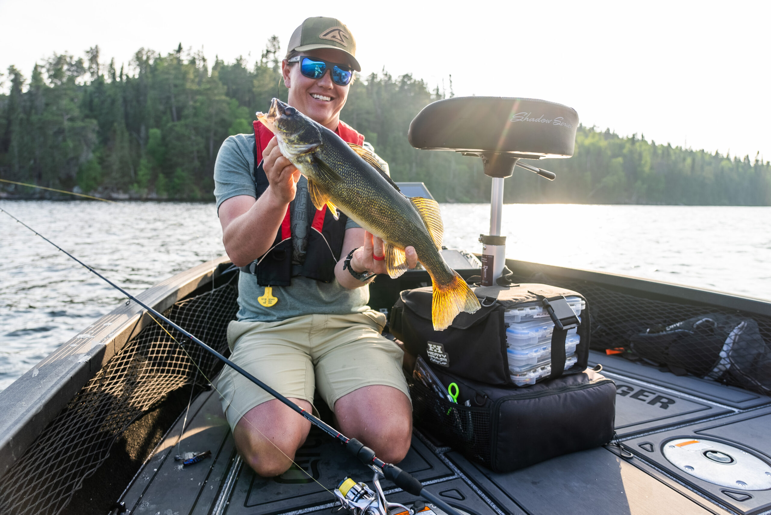 Lake Trout fishing rod holders