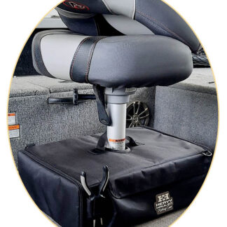 The Gear Box--Go anywhere Pedestal mount tackle storage solution. Size Large.