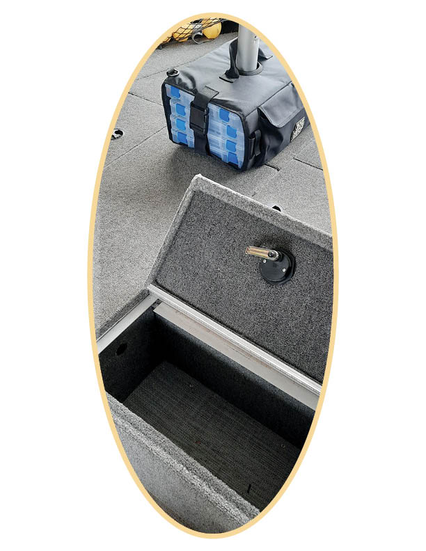 The Gear Box--Go anywhere Pedestal mount tackle storage solution. Size  Medium.