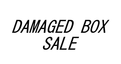 DAMAGED BOX SALE